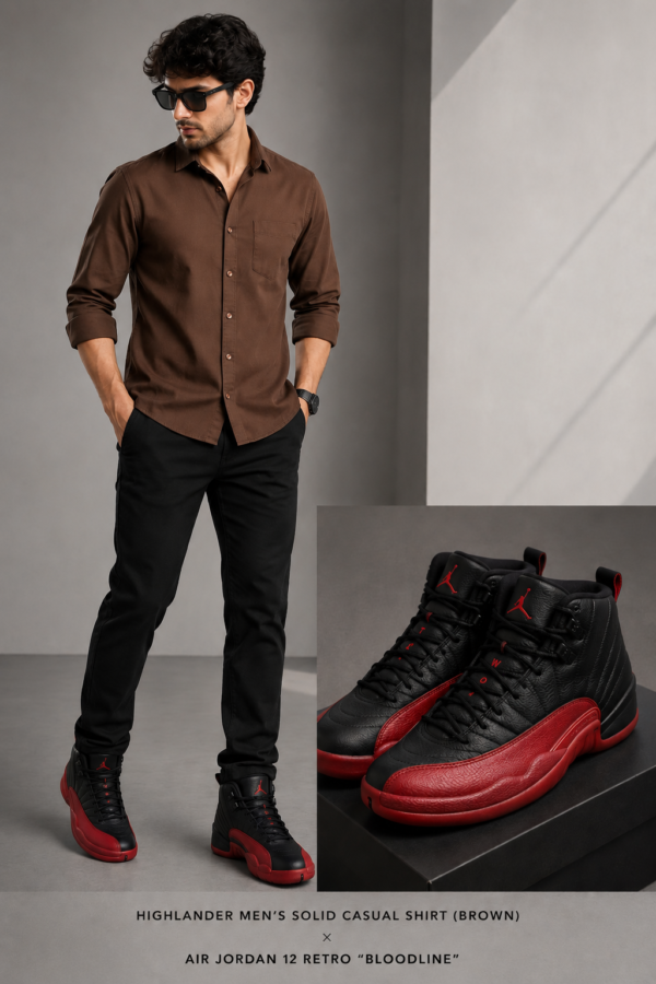 -mens-solid-casual-shirt air-jordan-12