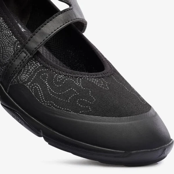 Decathlon Walking Pumps Women Black Pw 160 Br'Easy Urban